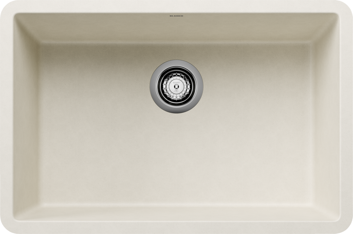Blanco Precis 27 Single Bowl Undermount Kitchen Sink - Soft White