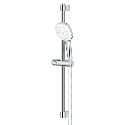 Grohe Tempesta Square 110 Ensemble de barre de douche 24 po, 3 jets, 1,75 GPM - 26906