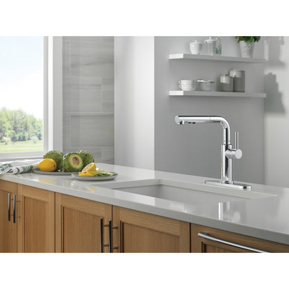 Delta Daneri Single Handle Pull-Out Kitchen Faucet - 16879