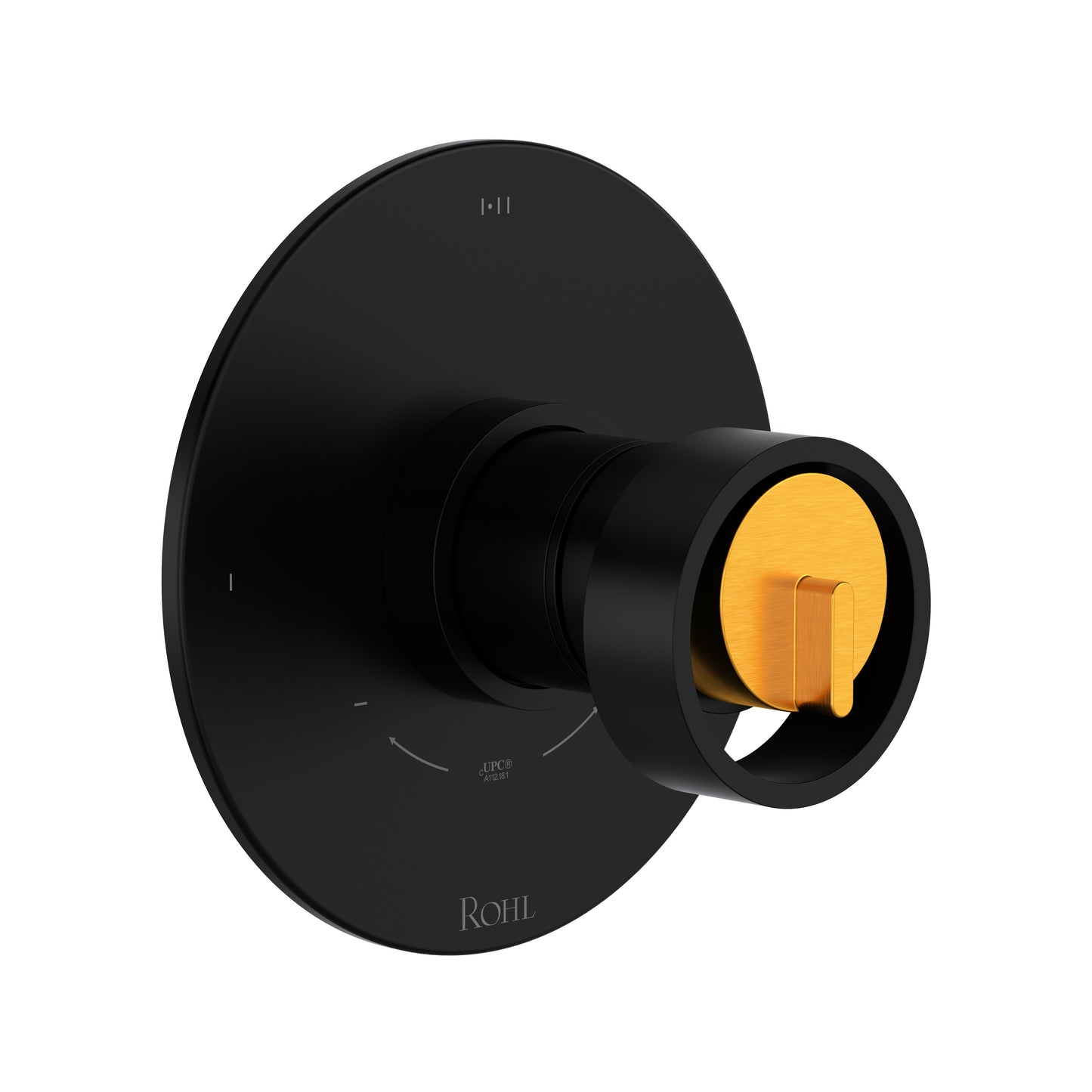 Rohl Eclissi 1/2" Thermostatic & Pressure Balance Trim With 3 Functions (Shared) - TEC23W1IW