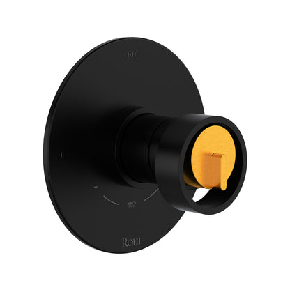 Rohl Eclissi 1/2" Thermostatic & Pressure Balance Trim With 3 Functions (Shared) - TEC23W1IW