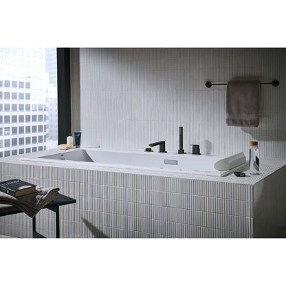 Grohe Eurocube 4-Hole Single-Handle Deck Mount Roman Tub Faucet with (1.75 gpm) Hand Shower