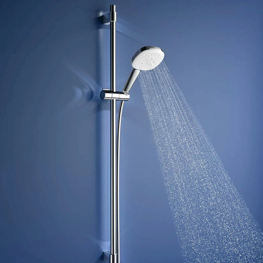 Grohe Tempesta Square 110 24" Shower Rail Set, 3-Spray, 1.75 GPM - 26906