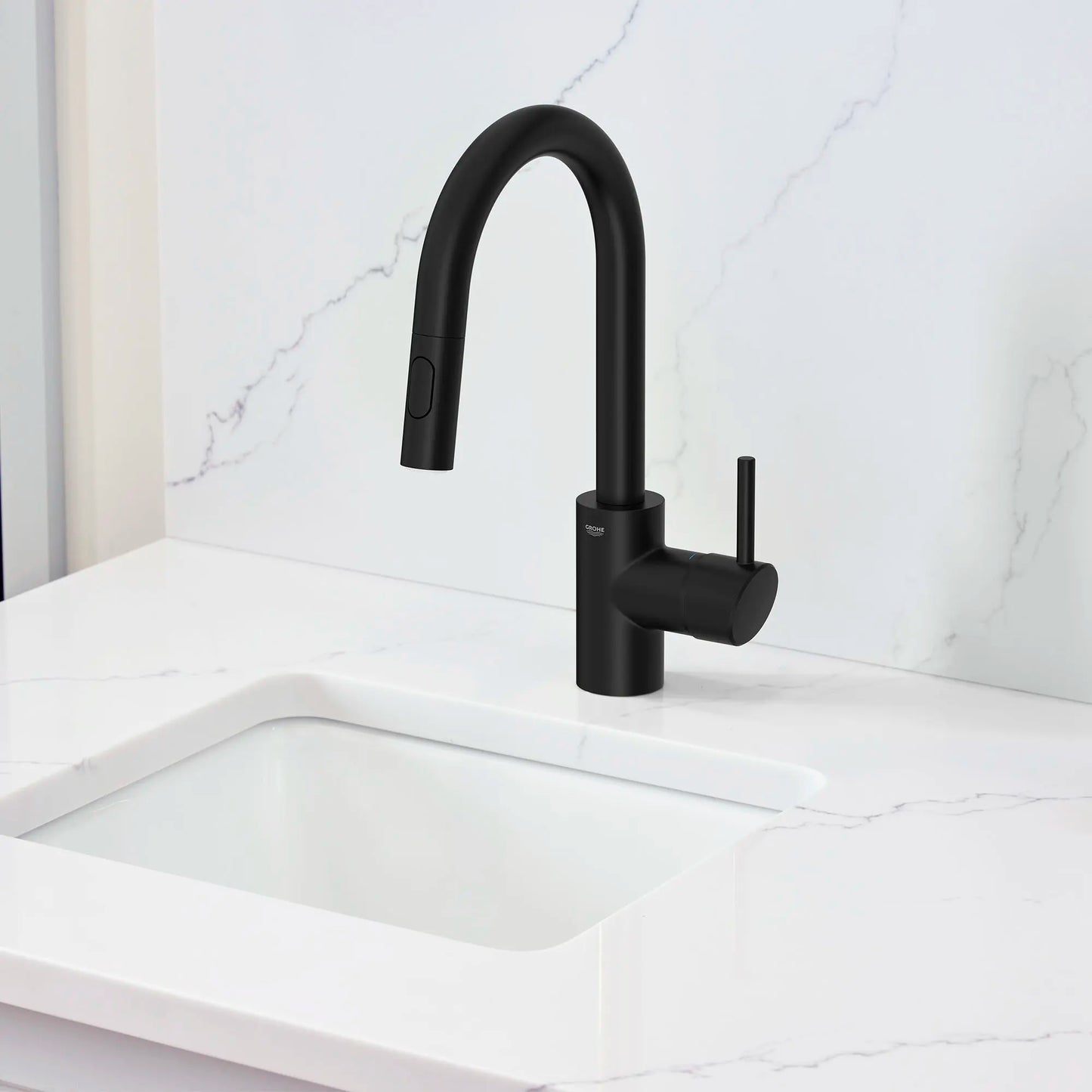 Grohe Concetto Single-Handle Pull Down Bar Faucet (1.75 gpm) - 31479