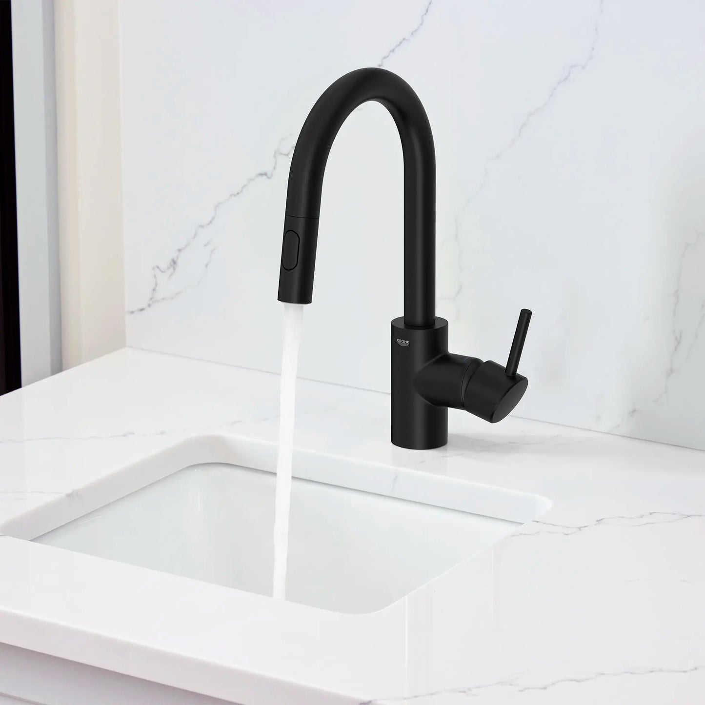 Grohe Concetto Single-Handle Pull Down Bar Faucet (1.75 gpm) - 31479