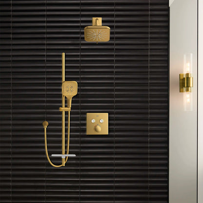 Grohe Rainshower SmartActive Shower Head, 6-1/2" - 3 Sprays, 1.75 GPM (6.6 L/min) - 26797
