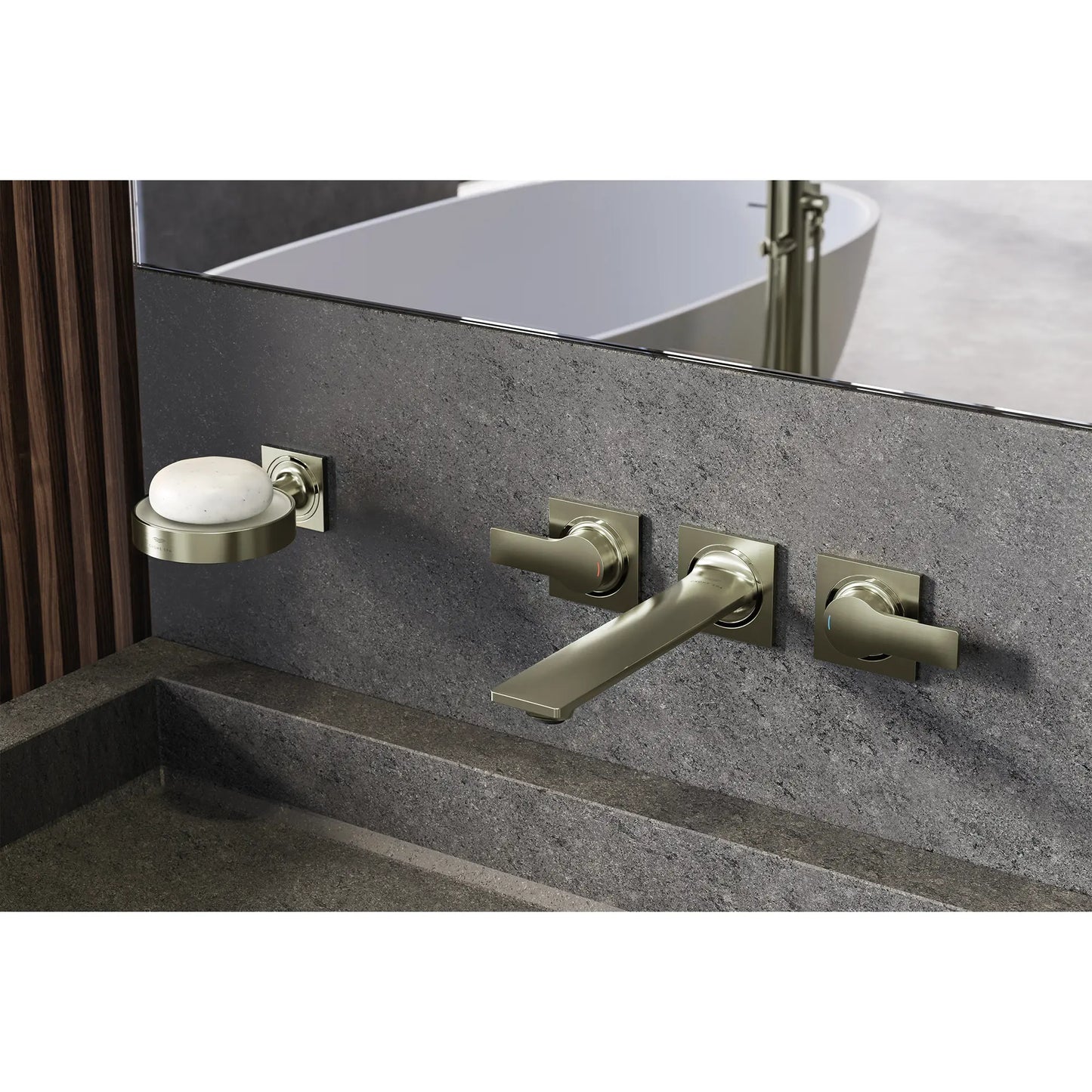 Grohe Allure New 2-Handle Wall Mount Bathroom Faucet, 1.2 GPM