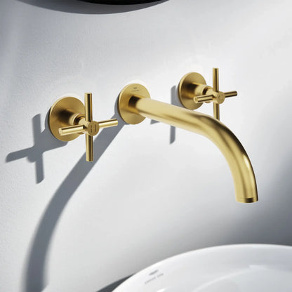 Grohe Atrio New Cross Handles for Bathroom Sink Faucet (Pair) - 14215