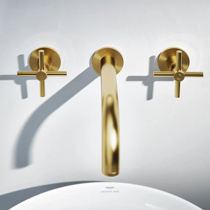 Grohe Atrio New Cross Handles for Bathroom Sink Faucet (Pair) - 14215