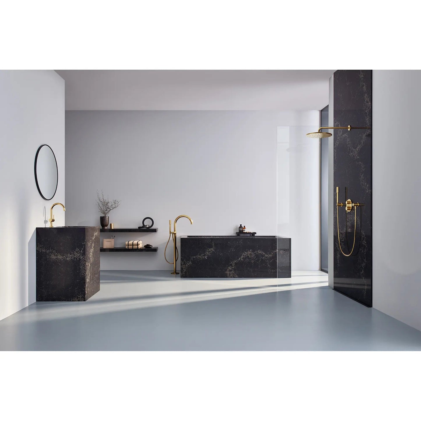 Grohe Atrio New Single-Handle Freestanding Tub Faucet With 1.75 GPM Hand Shower