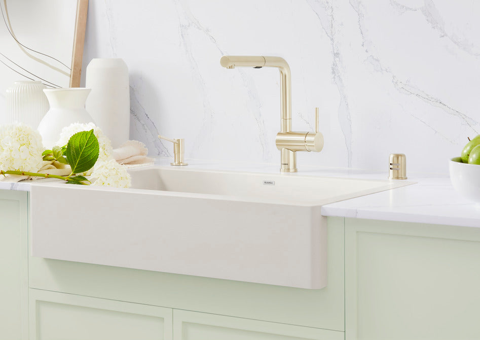 Blanco Linus Pull-Out Dual Spray Kitchen Faucet 1.5 GPM