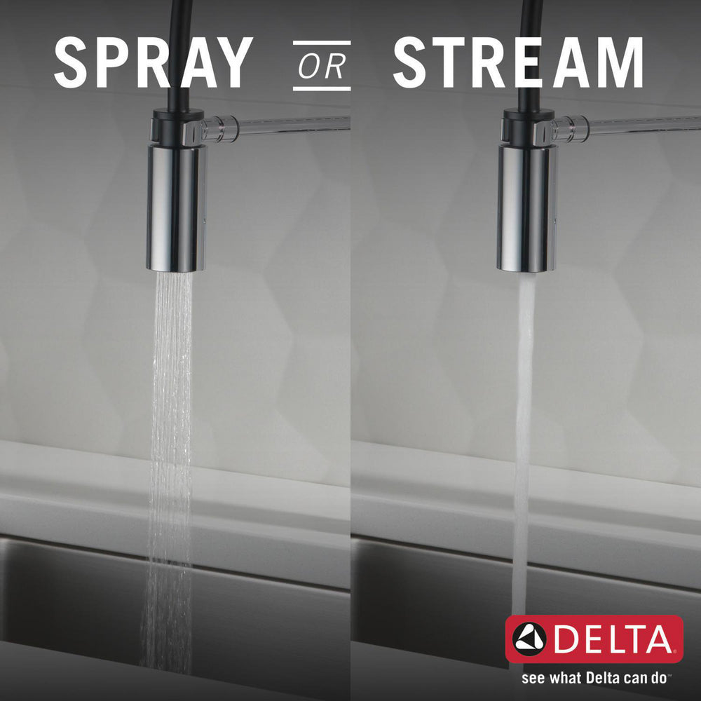 Delta Antoni Single-Handle Pull-Down Spring Kitchen Faucet - 18803