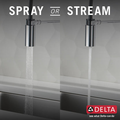Delta Antoni Single-Handle Pull-Down Spring Kitchen Faucet - 18803