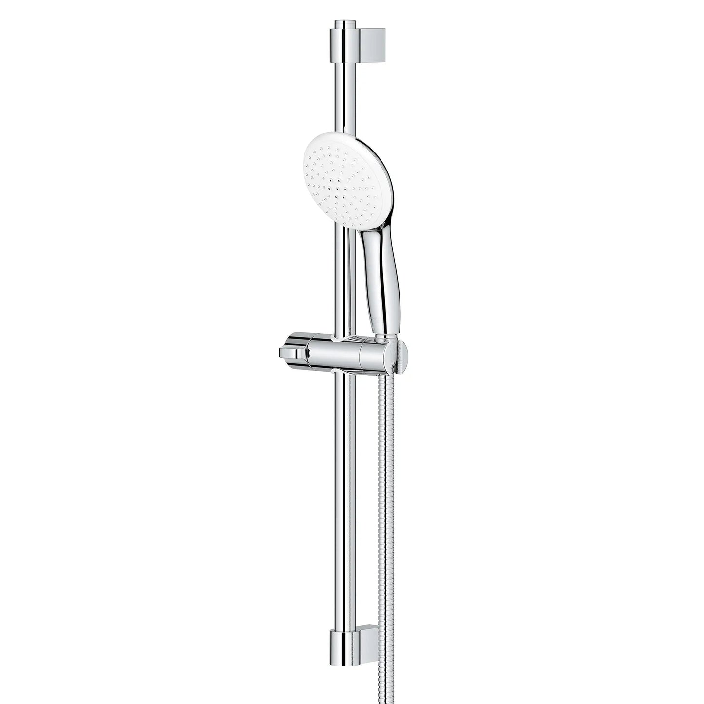 Grohe Tempesta Round 110 24" Shower Rail Set, 2-Spray, 1.5 GPM (5.7 L/min) - 26077