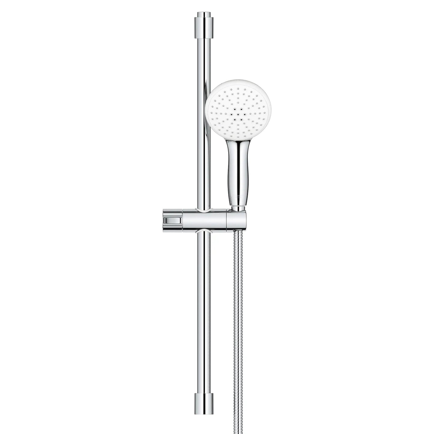 Grohe Tempesta Round 110 24" Shower Rail Set, 2-Spray, 1.5 GPM (5.7 L/min) - 26077