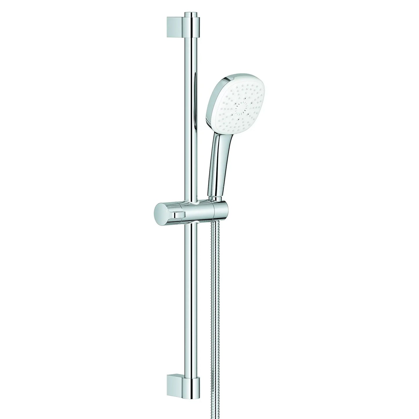 Grohe Tempesta Square 110 Ensemble de barre de douche 24 po, 3 jets, 1,75 GPM - 26906