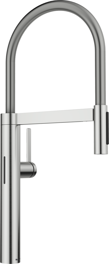 Blanco Blancoculina II Sensor Touchless Pull-Down Kitchen Faucet - PVD Steel