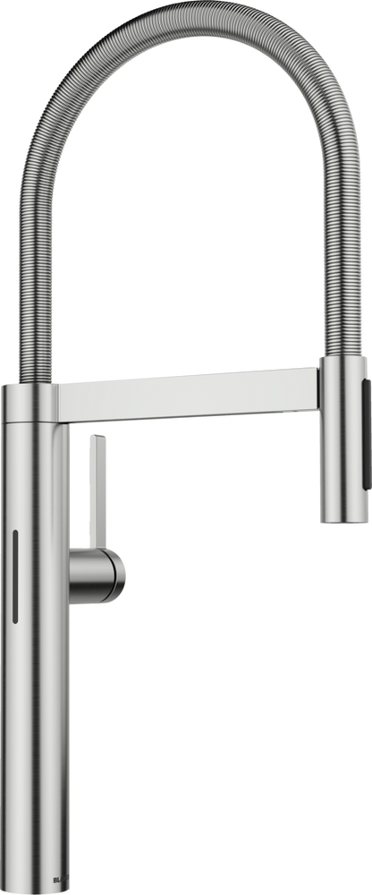 Blanco Blancoculina II Sensor Touchless Pull-Down Kitchen Faucet - PVD Steel