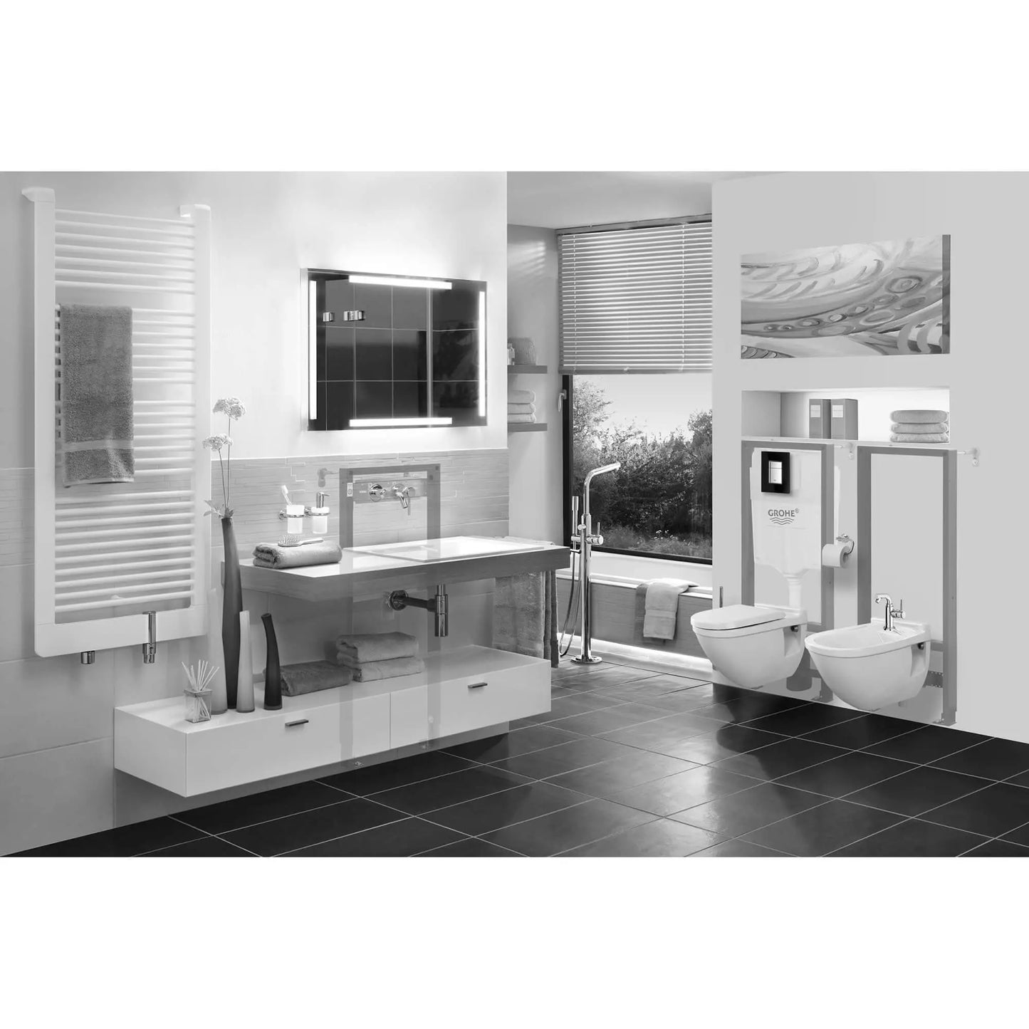 Grohe Skate Wall Plate - 38845
