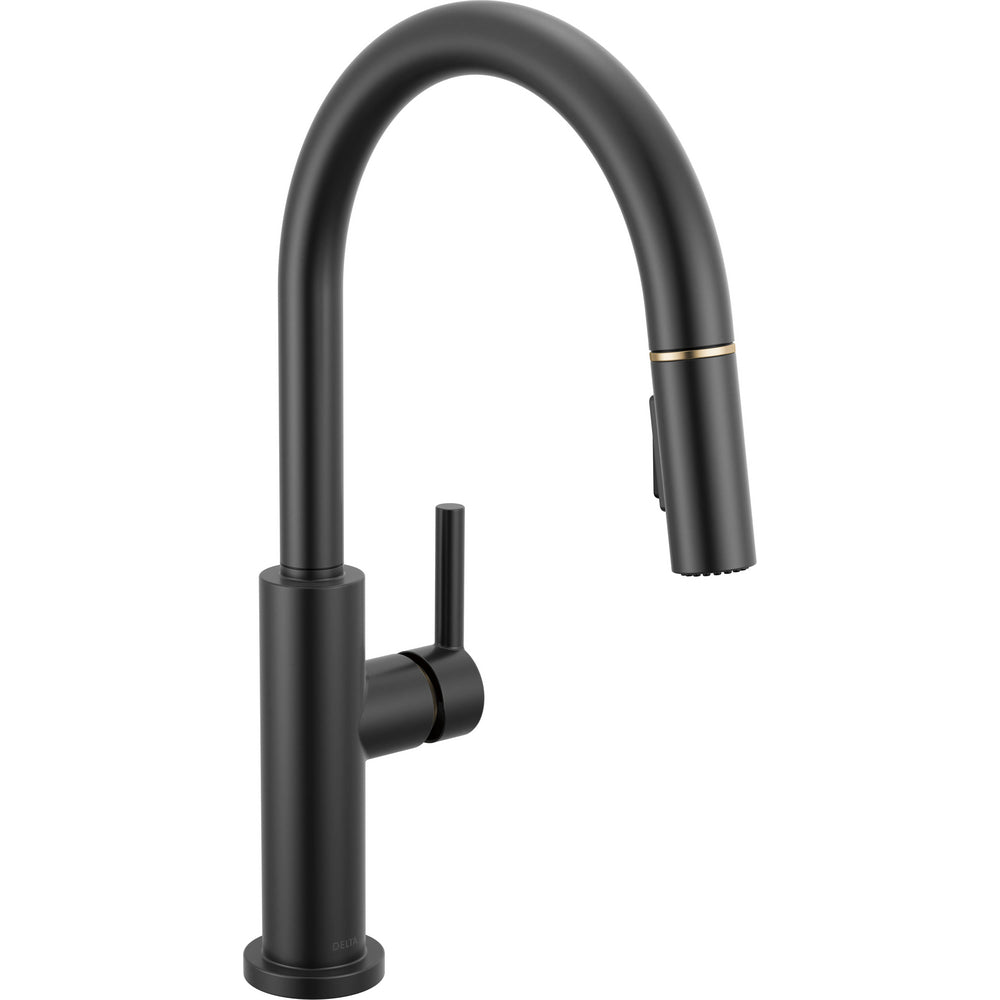 Delta Nicoli J Spout Kitchen Faucet - 19867LF