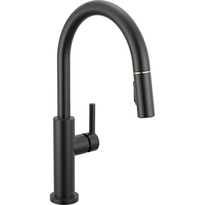 Delta Nicoli J Spout Kitchen Faucet - 19867LF