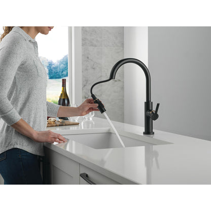 Delta Nicoli J Spout Kitchen Faucet - 19867LF