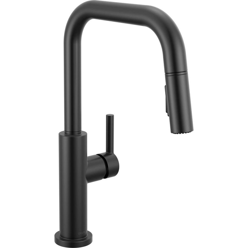 Delta Nicoli Double Bend Spout Kitchen Faucet - 19868LF