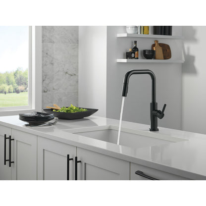 Delta Nicoli Double Bend Spout Kitchen Faucet - 19868LF