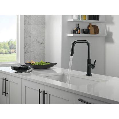 Delta Nicoli Double Bend Spout Kitchen Faucet - 19868LF