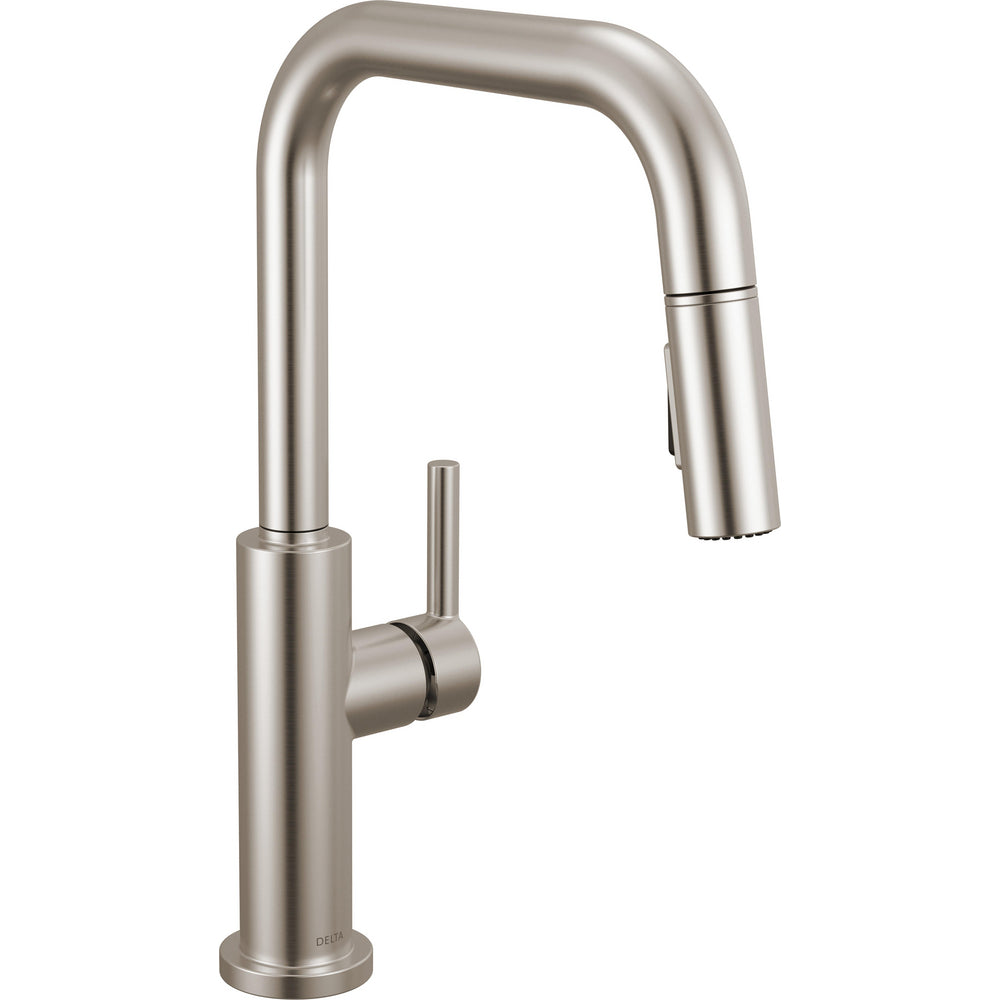 Delta Nicoli Double Bend Spout Kitchen Faucet - 19868LF