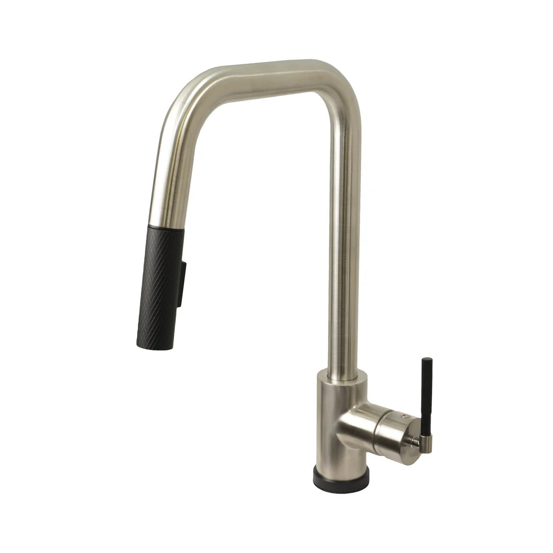 Kodaen Cascade Single Handle Pull-Down Spray Kitchen Faucet