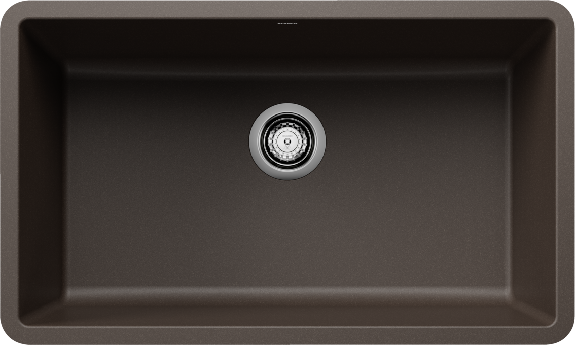 Blanco Precis 30 Single Bowl Undermount Kitchen Sink - Cafe