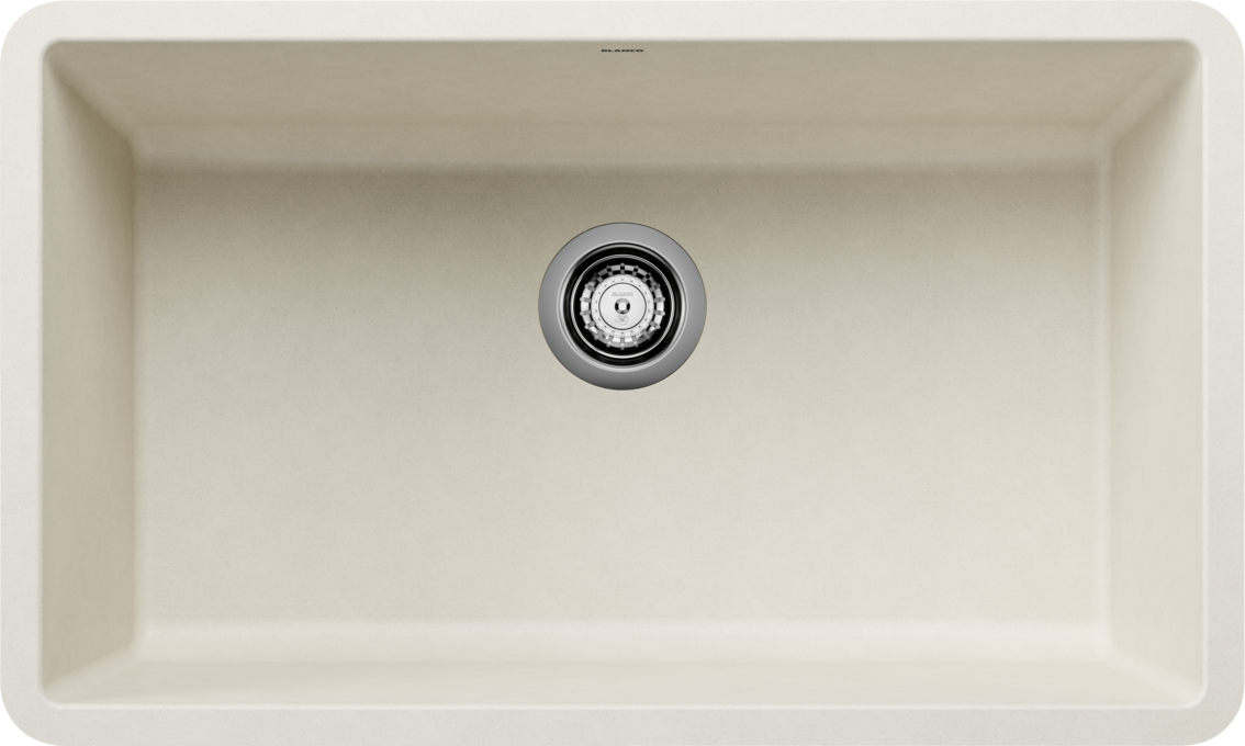 Blanco Precis 30 Single Bowl Undermount Kitchen Sink - Soft White