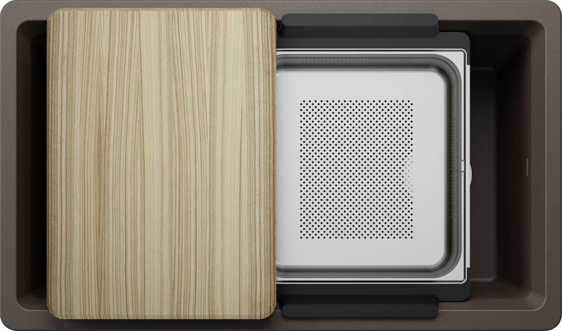 Blanco Inteos 33 Undermount Silgranit Kitchen Sink - Cafe