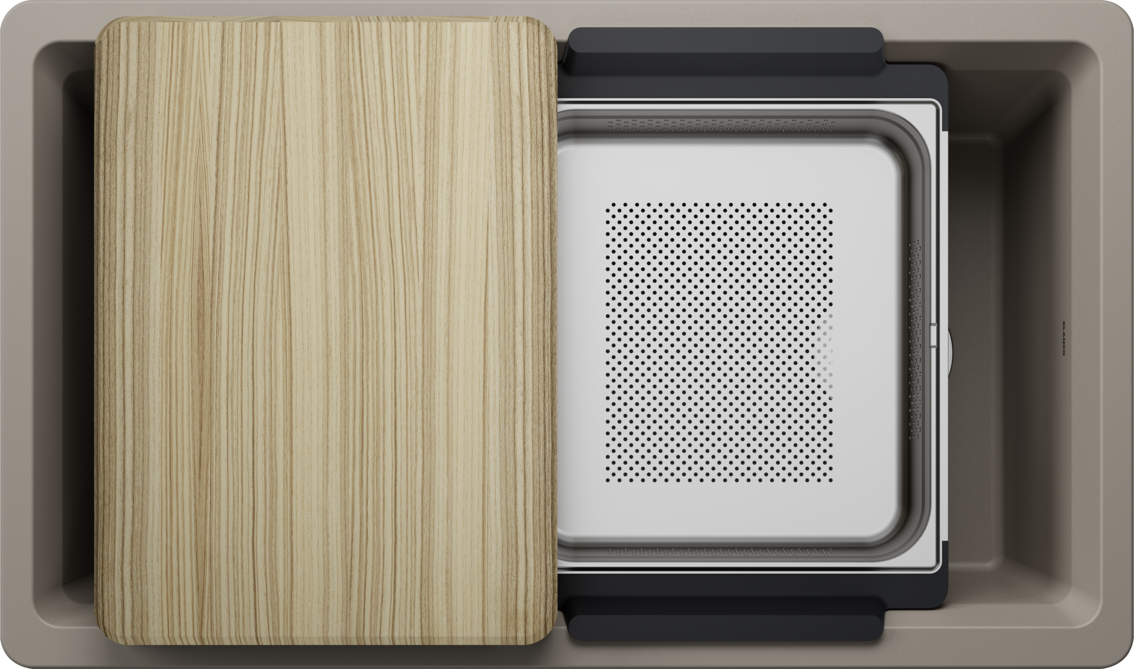 Blanco Inteos 33 Undermount Silgranit Kitchen Sink - Truffle
