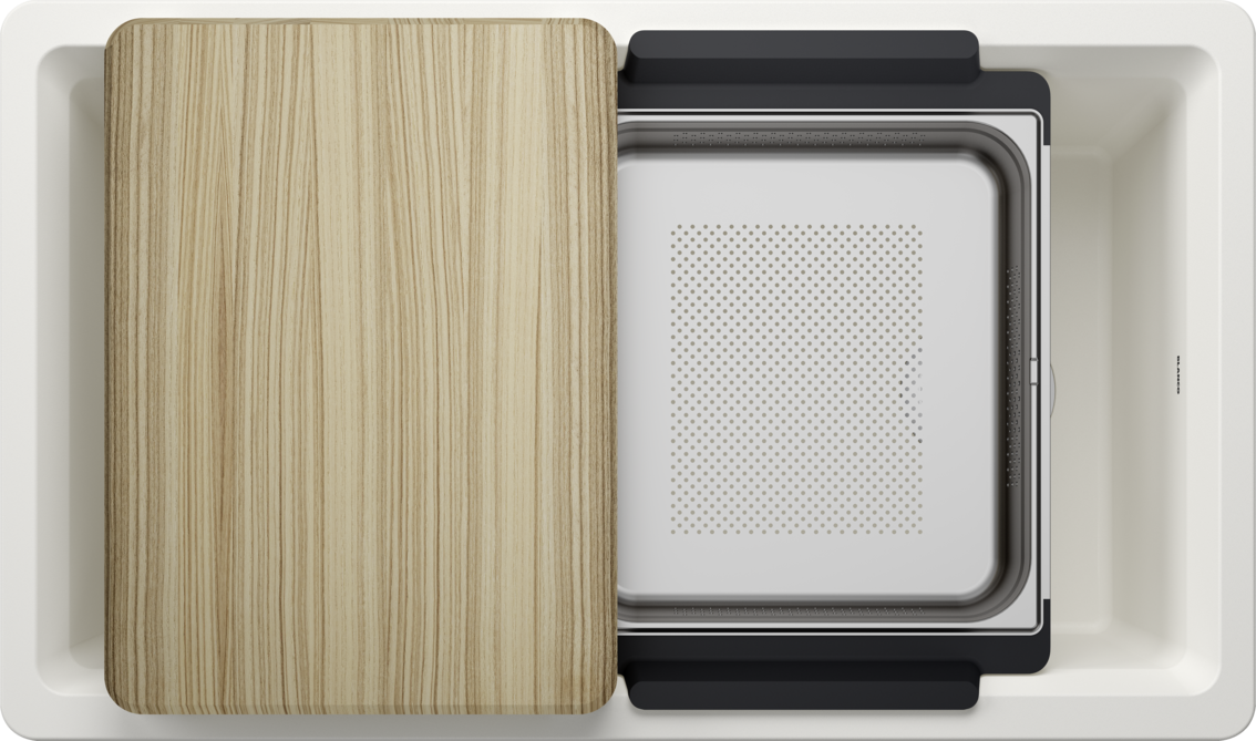 Blanco Inteos 33 Undermount Silgranit Kitchen Sink - White