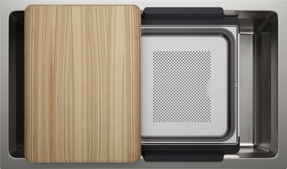 Blanco Inteos 33 Undermount Stainless Steel Kitchen Sink - Satin Polish