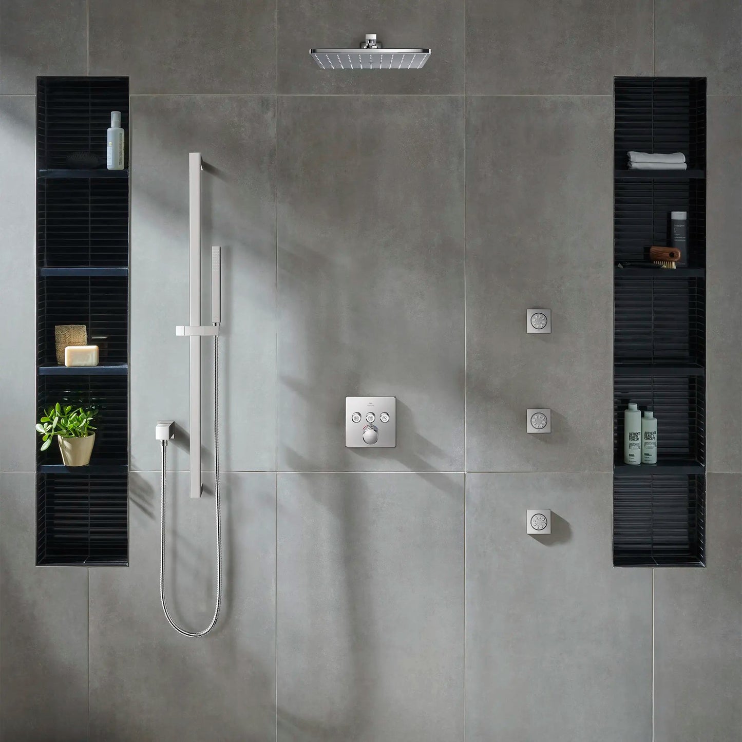 Grohe Grohtherm Smartcontrol Triple Function Thermostatic Valve Trim - 29142