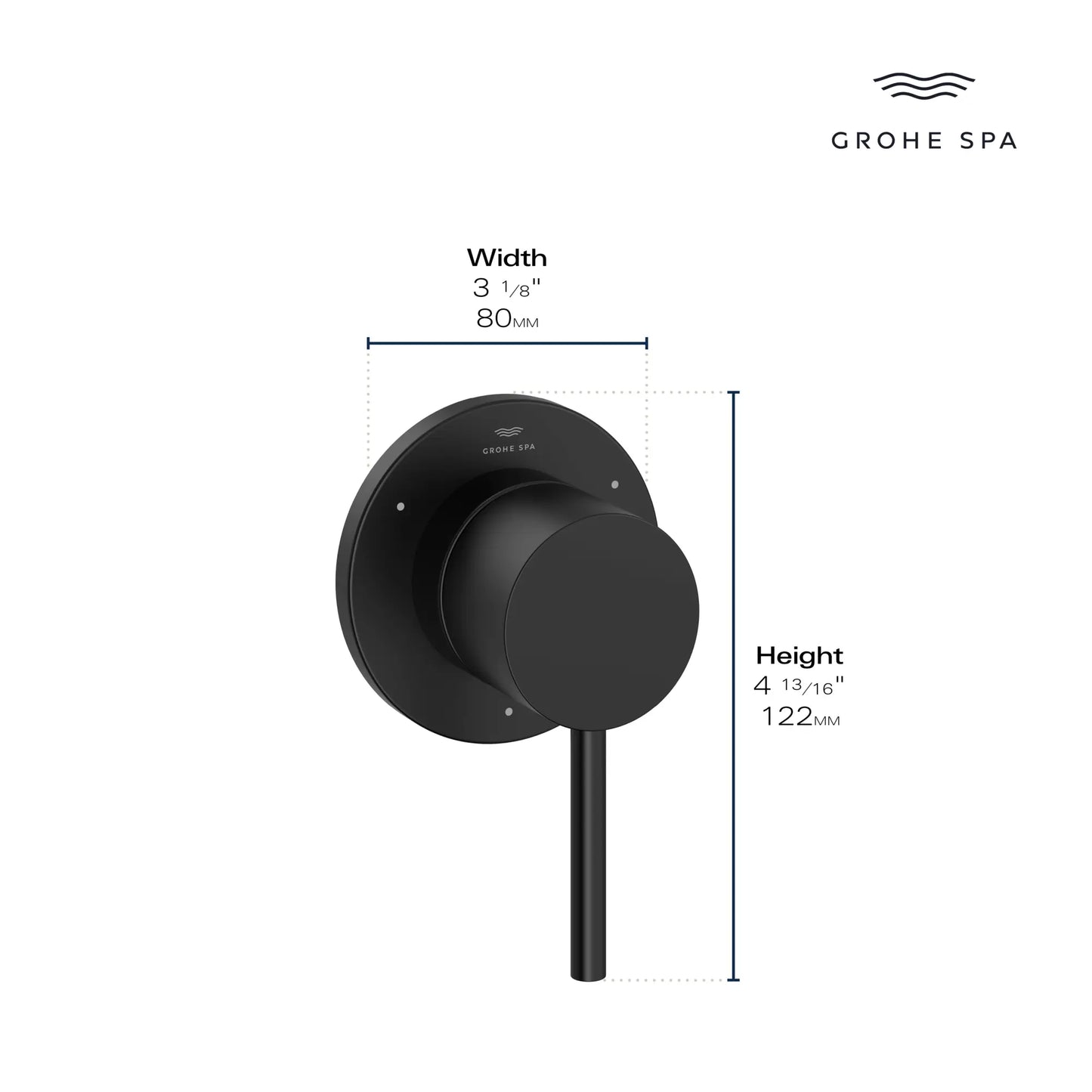 Grohe Atrio New 3-Way Diverter Trim - 29409