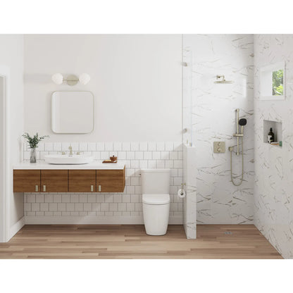 Grohe Tempesta Square 110 Ensemble de barre de douche 24 po, 3 jets, 1,75 GPM - 26906