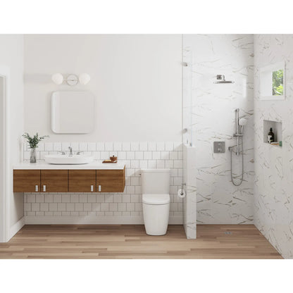 Grohe Tempesta Square 110 Ensemble de barre de douche 24 po, 3 jets, 1,75 GPM - 26906