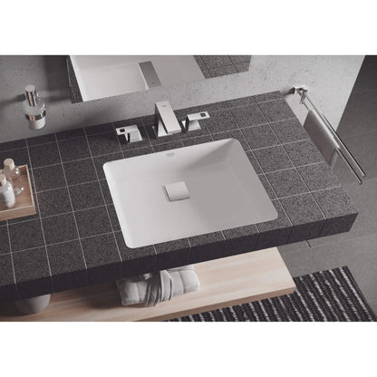 Grohe Essentials Cube Holder For Glass, Soap Dish Or Soap Dispenser - 40508