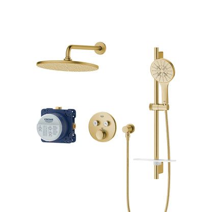 Grohe Rainshower Smartcontrol Thermostatic Dual Function Shower Kit 10307