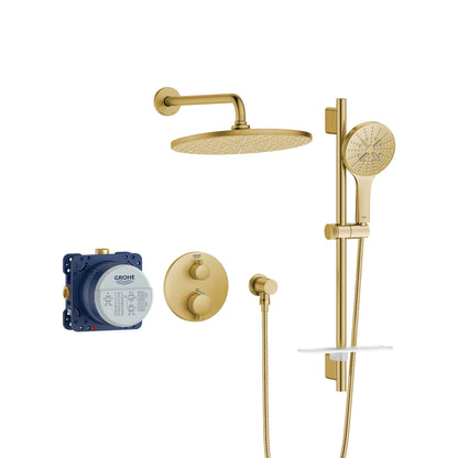 Grohe Rainshower Grohtherm 2-Handle Thermostatic Dual Function Shower Kit