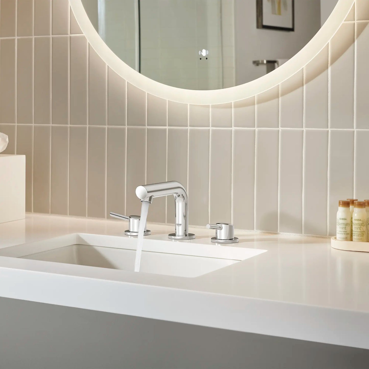 Grohe Concetto 8" Widespread 2-Handle S-Size Bathroom Faucet 4.5 L/min (1.2 GPM) - 20572
