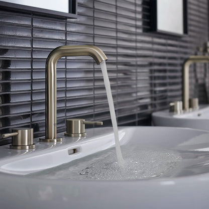 Grohe Essence 8" Widespread 2-Handle M-Size Bathroom Faucet, 1.2 GPM (4.5 L/min) - 20297