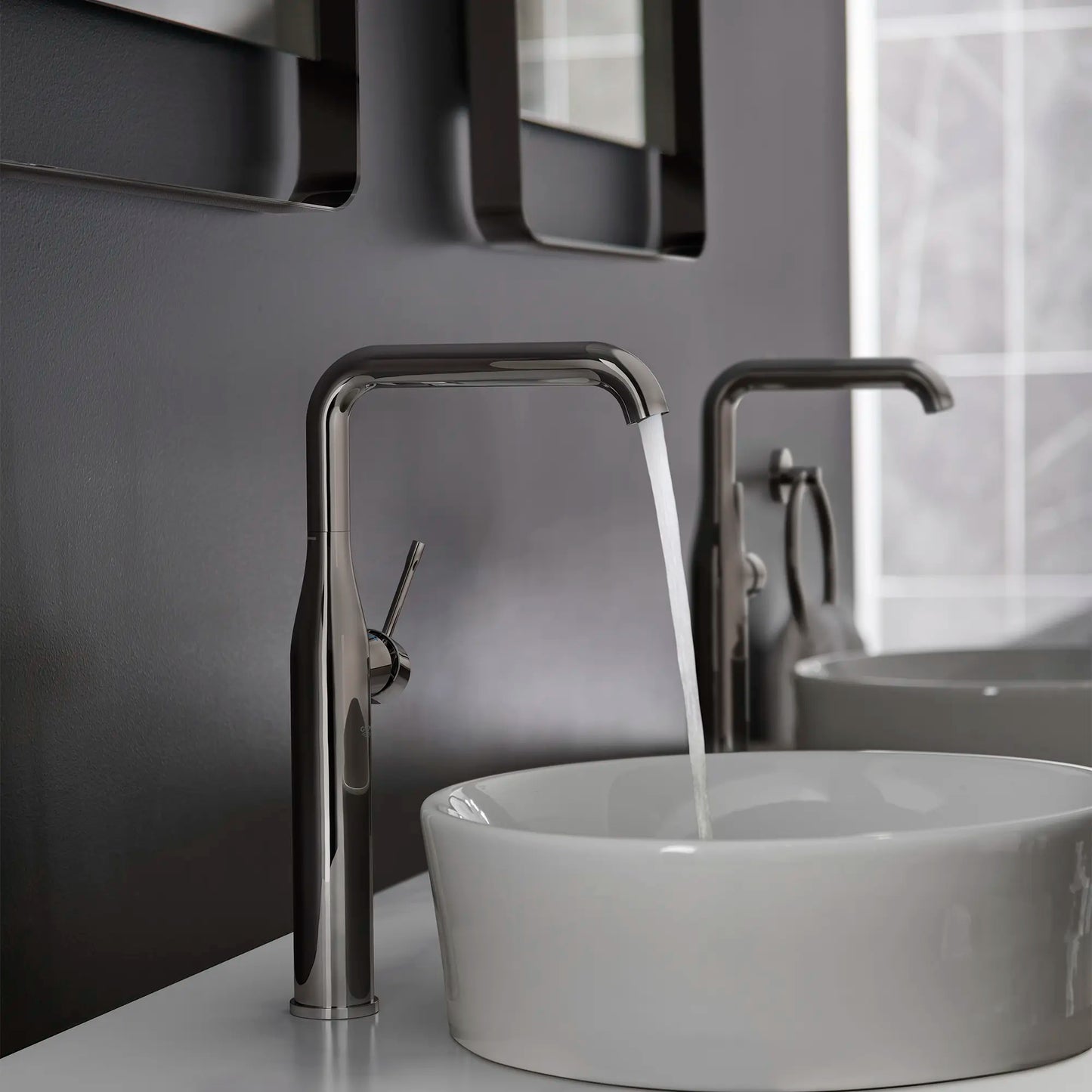 Grohe Essence Single Hole Single-Handle Deck Mount Vessel Sink Faucet 4.5 L/min (1.2 gpm) - 23538