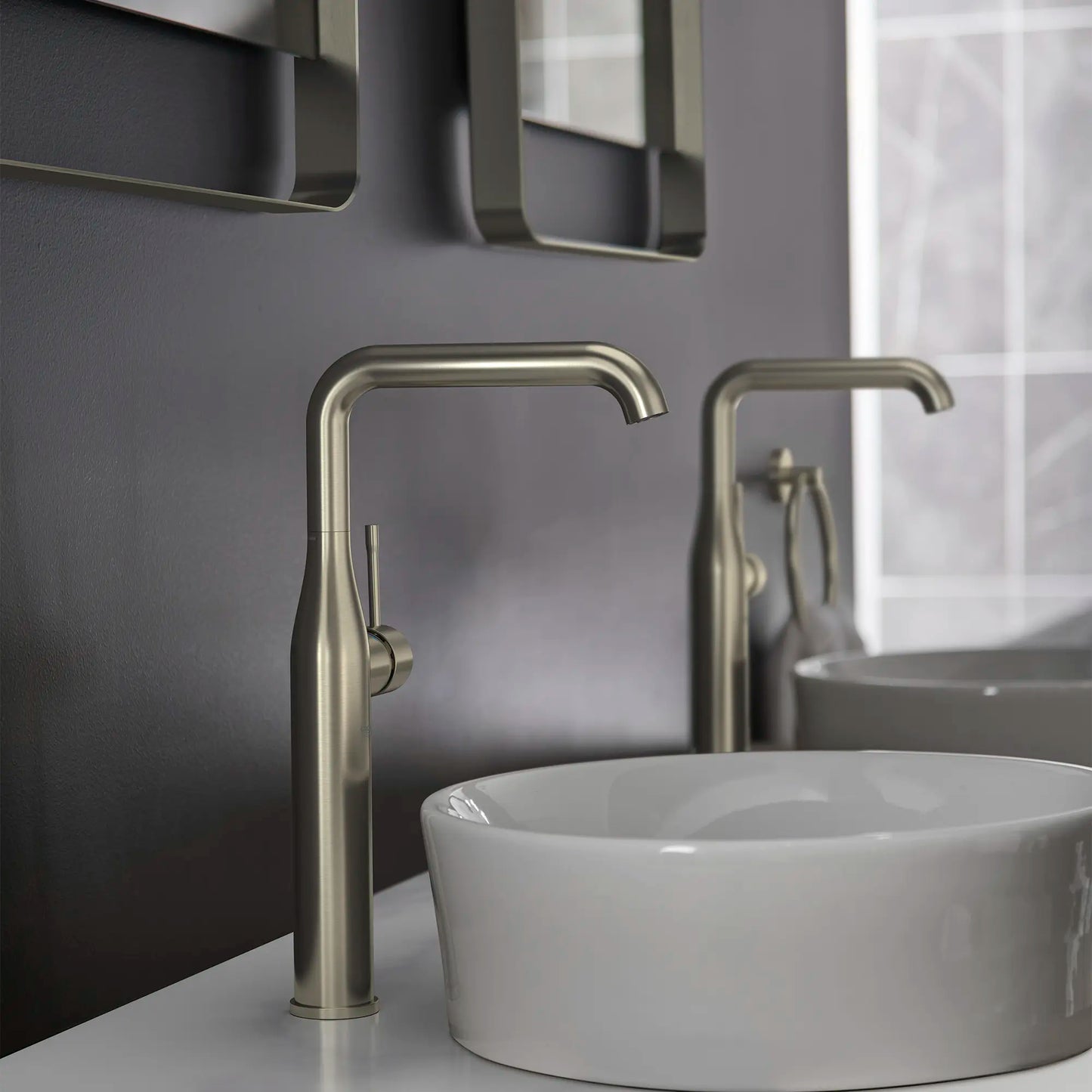 Grohe Essence Single Hole Single-Handle Deck Mount Vessel Sink Faucet 4.5 L/min (1.2 gpm) - 23538