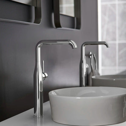 Grohe Essence Single Hole Single-Handle Deck Mount Vessel Sink Faucet 4.5 L/min (1.2 gpm) - 23538