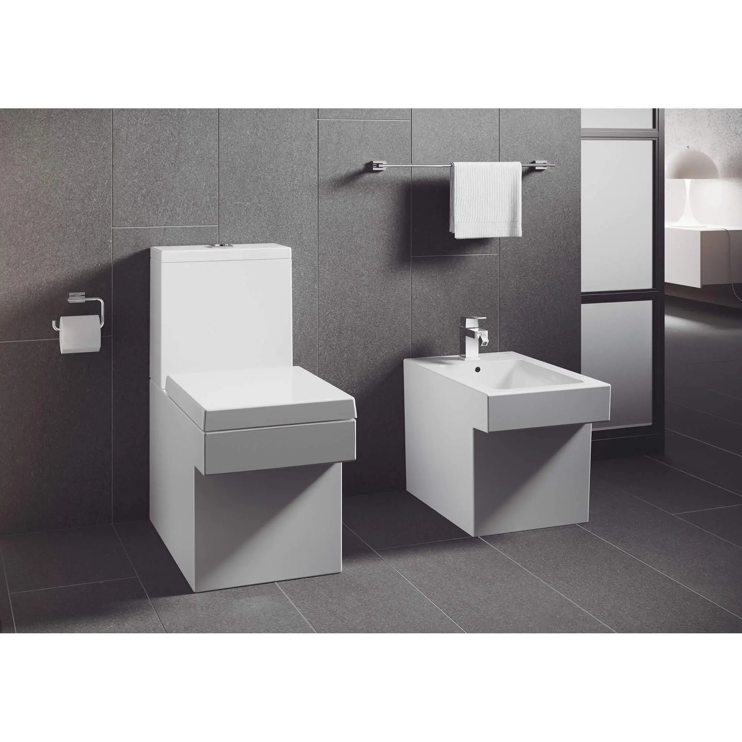 Grohe Essentials Cube 24" Towel Bar - 40509